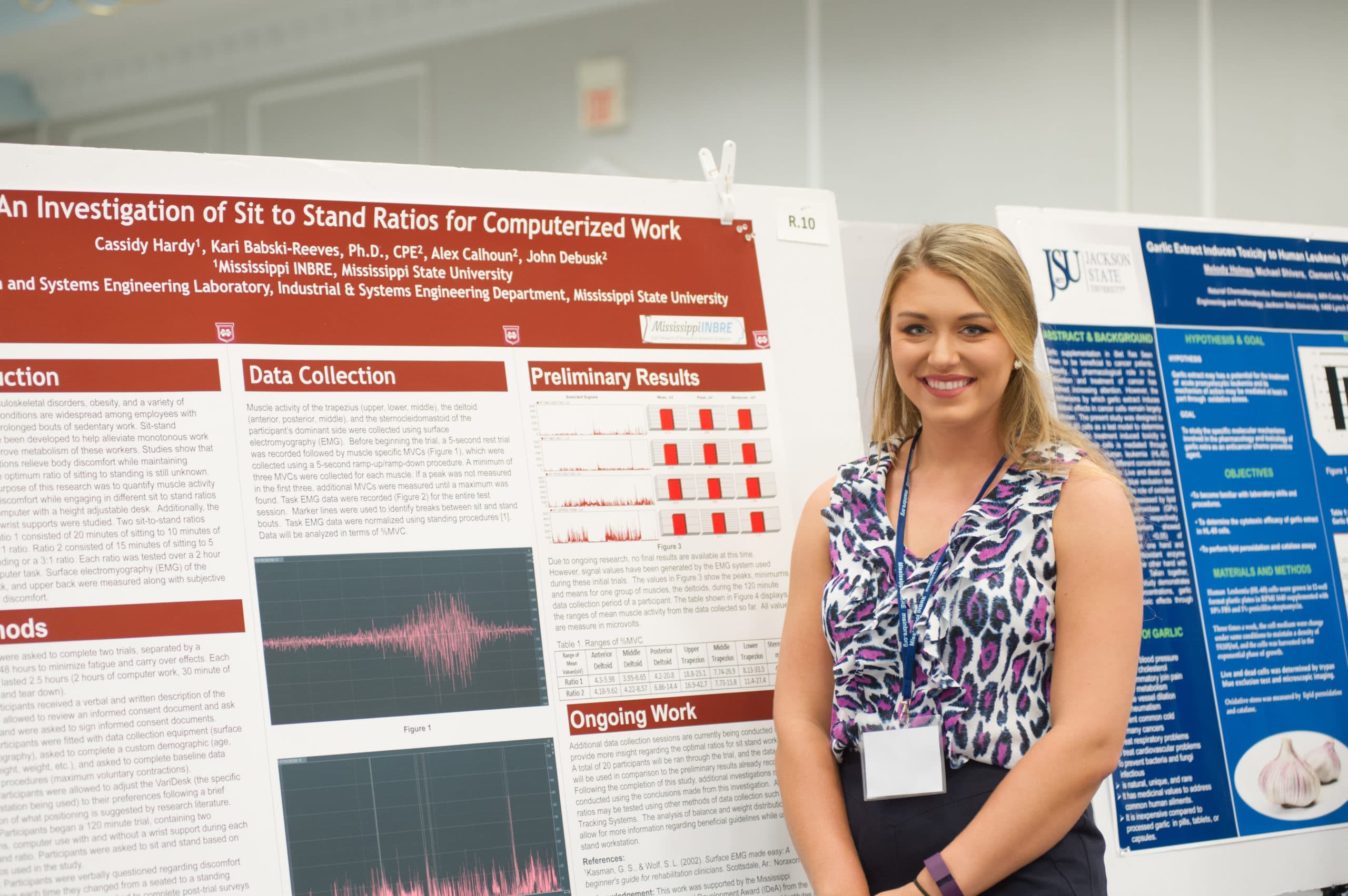 Catching up with 2016 Mississippi INBRE Research Scholar, Cassidy Hardy