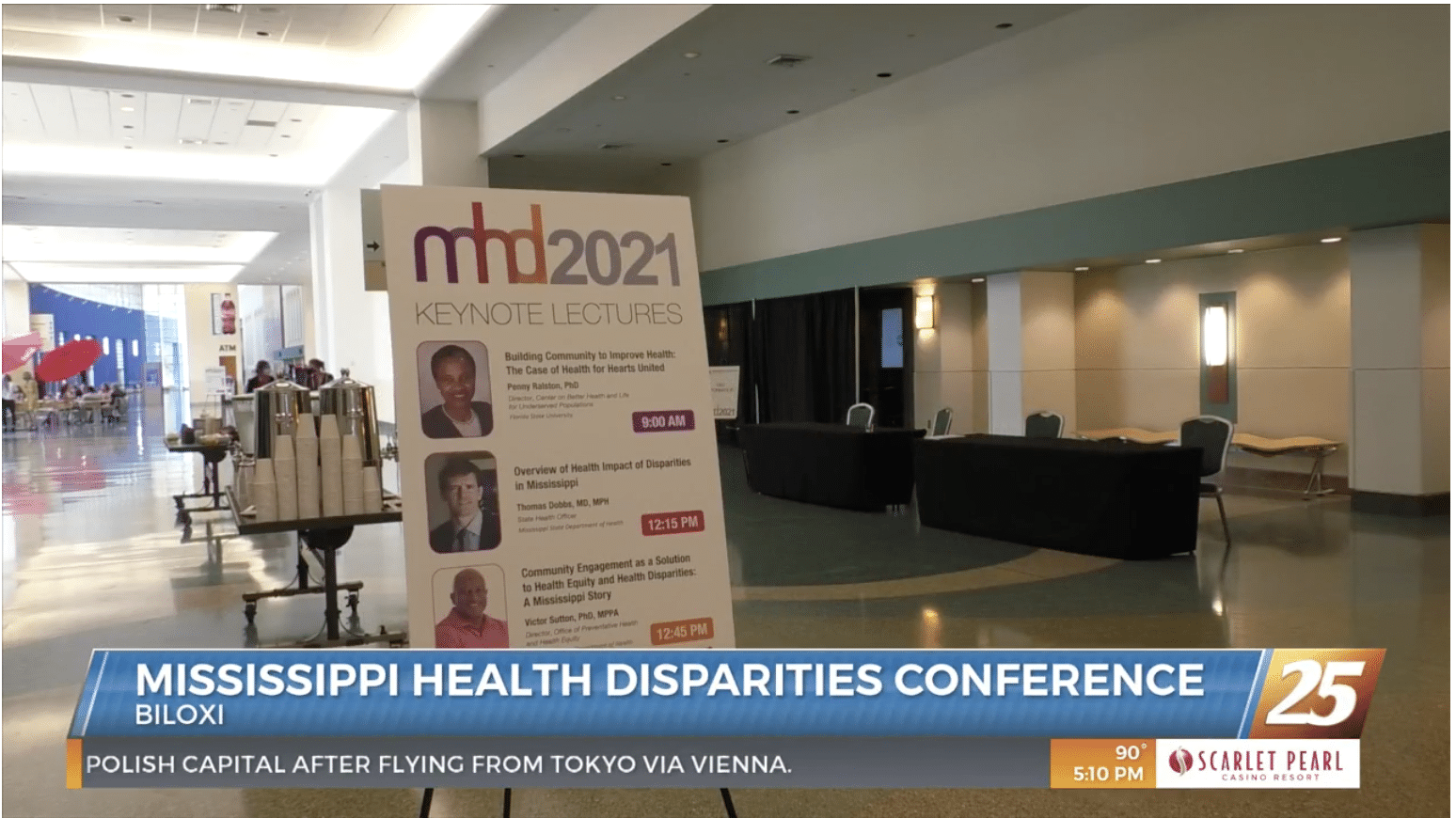 WXXV25 features Mississippi Health Disparities Conference 2021